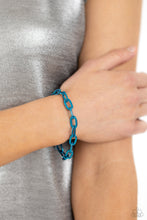 Load image into Gallery viewer, Paparazzi Energetic Encore - Blue Bracelet
