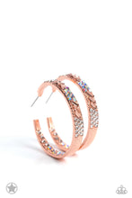 Load image into Gallery viewer, Paparazzi Glitzy by Association - Copper Earrings
