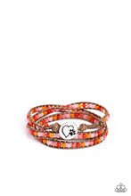 Load image into Gallery viewer, Paparazzi PAW-sitive Thinking - Orange Bracelet
