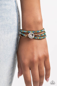 Paparazzi PAW-sitive Thinking - Blue Bracelet