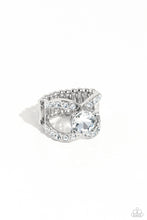 Load image into Gallery viewer, Paparazzi Bow Chicka Bow Wow - White Ring
