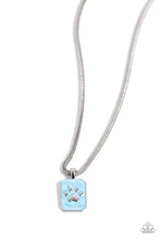 Load image into Gallery viewer, Paparazzi PAW to the Line - Blue Necklace
