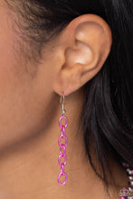Load image into Gallery viewer, Paparazzi Mardi Gras Mayhem - Pink Necklace
