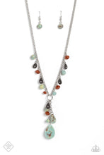 Load image into Gallery viewer, Paparazzi Notably Natural - Blue Necklace
