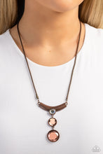 Load image into Gallery viewer, Paparazzi Alluring Andante - Copper Necklace
