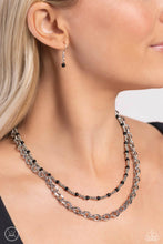 Load image into Gallery viewer, Paparazzi A Pop of Color - Black Necklace
