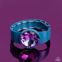 Load image into Gallery viewer, Paparazzi Exaggerated Ego - Blue Bracelet
