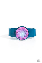 Load image into Gallery viewer, Paparazzi Exaggerated Ego - Blue Bracelet
