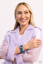 Load image into Gallery viewer, Paparazzi Exaggerated Ego - Blue Bracelet
