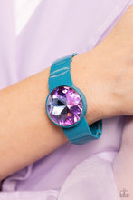 Load image into Gallery viewer, Paparazzi Exaggerated Ego - Blue Bracelet
