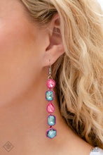 Load image into Gallery viewer, Paparazzi Developing Dignity - Pink Earrings
