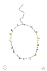 Paparazzi Beach Ball Bliss - Yellow Necklace