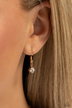 Load image into Gallery viewer, Paparazzi Fitted Fantasy - Gold Necklace
