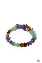 Load image into Gallery viewer, Paparazzi Sculpted Showcase - Purple Bracelet
