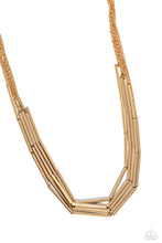 Load image into Gallery viewer, Paparazzi Dynamic Default - Gold Necklace
