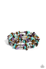 Load image into Gallery viewer, Paparazzi Stacking Stones - Brown Bracelet
