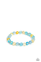 Load image into Gallery viewer, Paparazzi Clear Craze - Blue Bracelet

