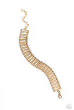 Load image into Gallery viewer, Paparazzi Elusive Elegance - Gold Bracelet
