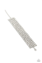 Load image into Gallery viewer, Paparazzi GLASSY Gallery - White Bracelet
