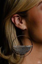 Load image into Gallery viewer, Paparazzi Fierce Fringe - Black Earrings
