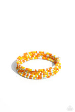 Load image into Gallery viewer, Paparazzi Coiled Candy - Yellow Bracelet
