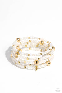 Paparazzi Refined Retrograde - Gold Bracelet