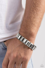 Load image into Gallery viewer, Paparazzi Chunky Champion - Silver Bracelet

