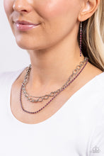 Load image into Gallery viewer, Paparazzi Tasteful Tiers - Pink Necklace
