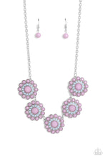 Load image into Gallery viewer, Paparazzi Floral Fervor - Purple Necklace
