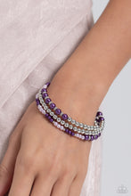 Load image into Gallery viewer, Paparazzi Just SASSING Through - Purple Bracelet

