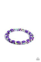 Load image into Gallery viewer, Paparazzi For WOOD Measure - Purple Bracelet
