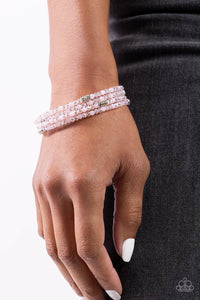 Paparazzi Dreamy Debut - Pink Bracelet