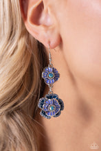 Load image into Gallery viewer, Paparazzi Intricate Impression - Blue Earrings
