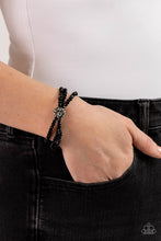 Load image into Gallery viewer, Paparazzi Twisted Theme - Black Bracelet
