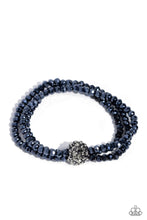 Load image into Gallery viewer, Paparazzi Twisted Theme - Blue Bracelet
