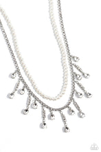Load image into Gallery viewer, Paparazzi Lessons in Luxury - White Necklace
