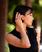 Load image into Gallery viewer, Paparazzi ROSE to My Heart - Red Ring
