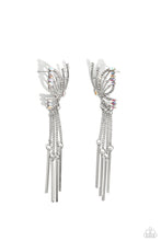 Load image into Gallery viewer, Paparazzi A Few Of My Favorite WINGS - White Earrings
