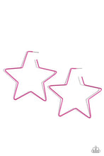 Load image into Gallery viewer, Paparazzi Starstruck Secret - Pink Earrings
