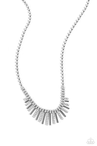 Paparazzi FLARE to be Different - Black Necklace