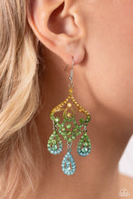 Load image into Gallery viewer, Paparazzi Chandelier Command - Multi Earrings
