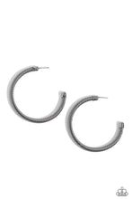 Load image into Gallery viewer, Paparazzi Roped in Radiance - Black Earrings

