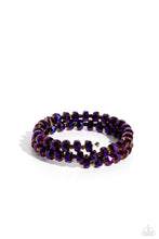 Load image into Gallery viewer, Paparazzi Seriously Stellar - Purple Bracelet
