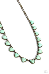 Paparazzi Sentimental Stones - Brass Necklace