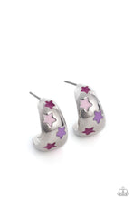 Load image into Gallery viewer, Paparazzi SCOUTING Stars - Pink Earrings
