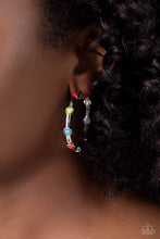 Load image into Gallery viewer, Paparazzi Affectionate Actress - Red Earrings
