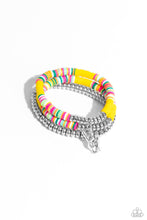 Load image into Gallery viewer, Paparazzi Peaceful Potential - Yellow Bracelet
