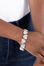 Load image into Gallery viewer, Paparazzi Headliner Heart - White Bracelet
