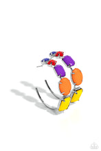 Load image into Gallery viewer, Paparazzi Geometric Gamer - Multi Earrings
