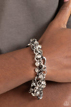 Load image into Gallery viewer, Paparazzi Two-Tone Taste - Silver Bracelet
